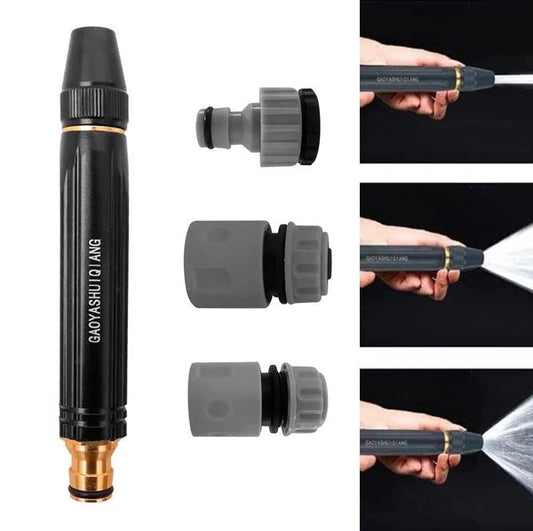 High-Pressure Metal Brass Adjustable Nozzle Water Spray Gun