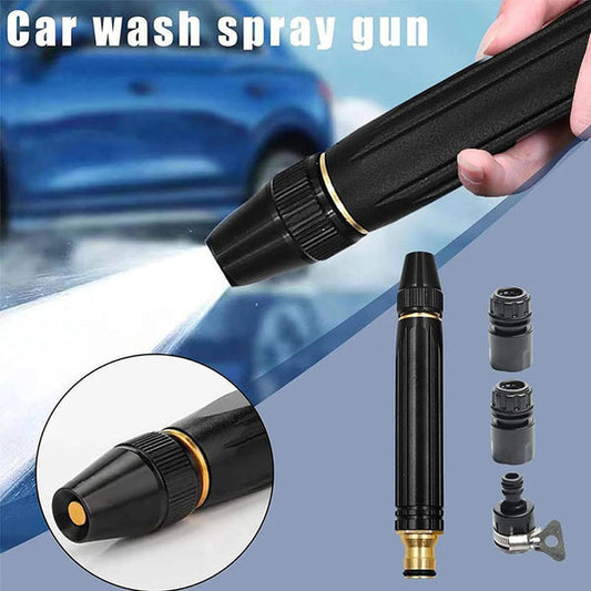High-Pressure Metal Brass Adjustable Nozzle Water Spray Gun